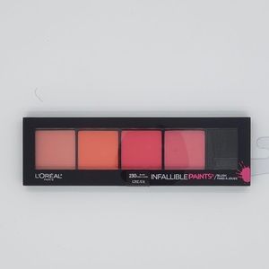 L'Oreal Infallible Paints Blush New Blush 4 Shades